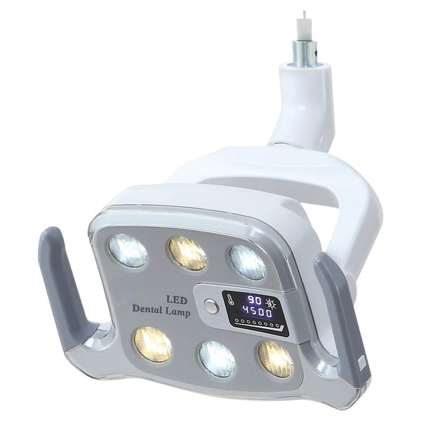Enhance Your Dental Practice with the Operation Light for Dental Unit Chair - Shadowless 9W Lamp with Adjustable Color Temperature & LCD Display (φ22mm Joint)