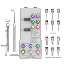 Dental Universal restoration Tools Kit 10-70NCM with 12Pcs Screw Driver