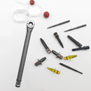 Dental Total Removal Kit Bone Expander Set Remove Broken Fixture Implant Ratchet Wrench