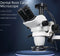 Dental Microscope With Camera Continuous Zoom Dental Root Canal Microscope With LED Light Clip On Chair Table
