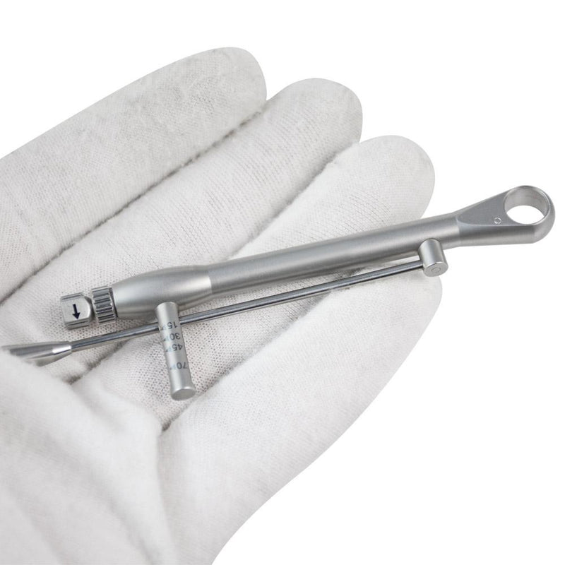 Effortlessly Repair and Install Dental Implants with Universal Prosthetic Wrench and Ratchet Drivers - The Essential Tool Kit for Perfect Surgery