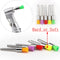 Universal 50Pcs Dental Lab Nylon Latch Flat Polishing Polisher Prophylaxis Brushes Disposable Dental Care Brush Head