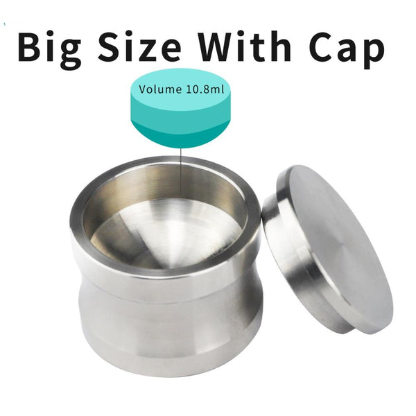 Larg Size Dental Bone Meal Mixing Bowl Stainless Steel Bone Powder Cup Dentistry Implant Instrument Mixing Bowl Dentist Lab Tool