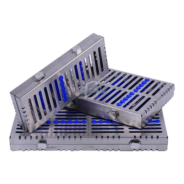 1pc Dental Surgical Sterilization Box Rack Dental Disinfection Tray Stainless steel