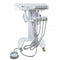 (Only For USA)4-HOLE Dental Delivery Mobile Cart Unit Equipment no compressor