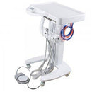 (Only For USA)4-HOLE Dental Delivery Mobile Cart Unit Equipment no compressor