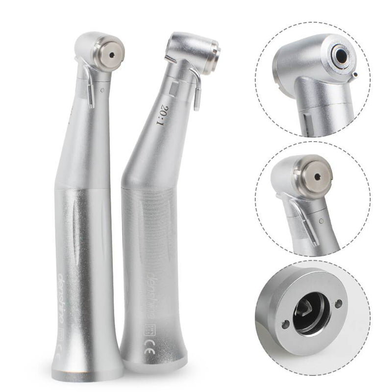 20:1 Dental Surgery Implant Handpiece Reduction E Type Contra Angle