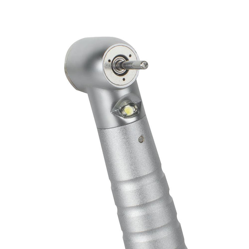 4 holes High Speed Fiber LED Handpiece Standard Push Button 3 Way Spray
