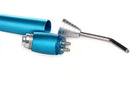 Dental Air Water Spray Triple 3 Way Syringe Handpiece + 2 Nozzles Tips Tubes