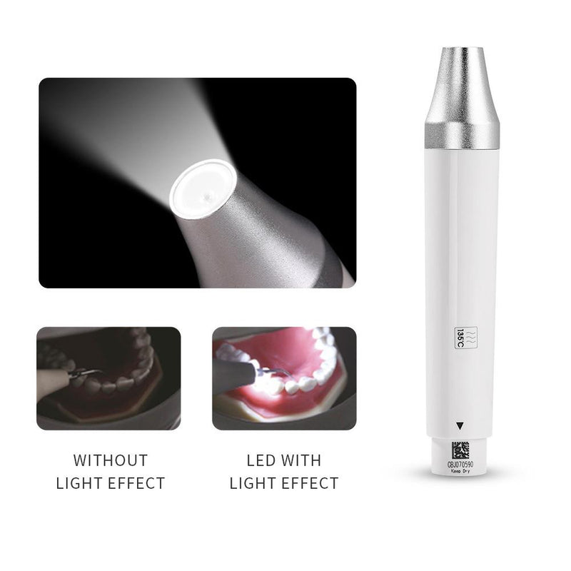 Dental LED Wireless Control Ultrasonic Scaler with Handpiece Auto Water Supply Tooth Cleaner