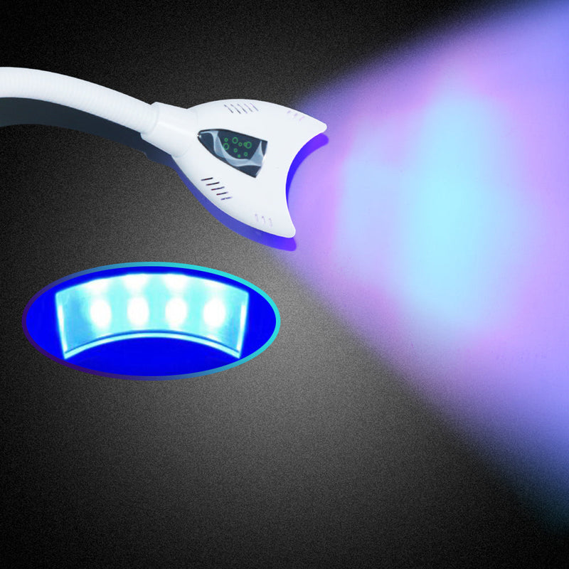 Dental Mobile LED Cold Bleaching Teeth Whitening Blue Light Lamp