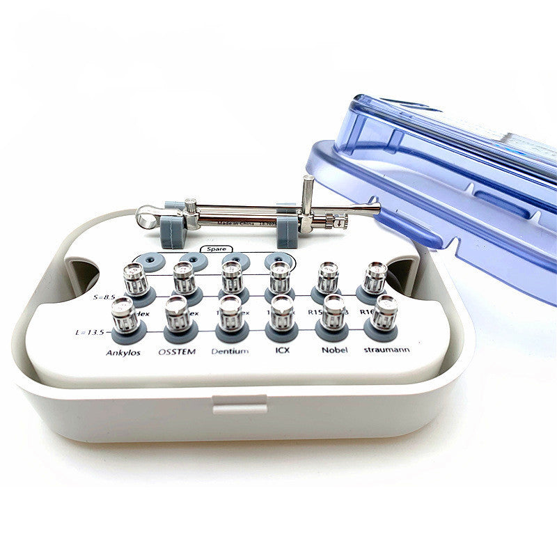 Dental Implant Torque Wrench Ratchet 10-70NCM with Drivers & Wrench Kit With 14 pcs
