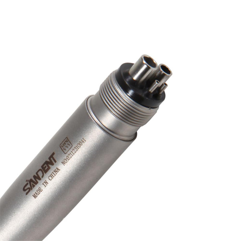 Dental High Speed Stainless Steel Handpiece Push Button 4 Holes Triple-Way Spray