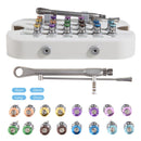 Universal Dental Implant Restoration Kit Dentistry Universal Implantology Torque Wrench Screwdrivers 15-70NCM Drivers Long+Short