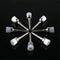 100pcs Color/White Dental Teeth Polishing Brushes Bowl Shape Latch Type Tooth Polishing Brushes for Low Speed Handpiece 2.35mm