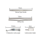 Dental Low Speed Handpiece 1:1 Reciprocating Interproximal Stripping Contra Angle with manual handle for pre polishing