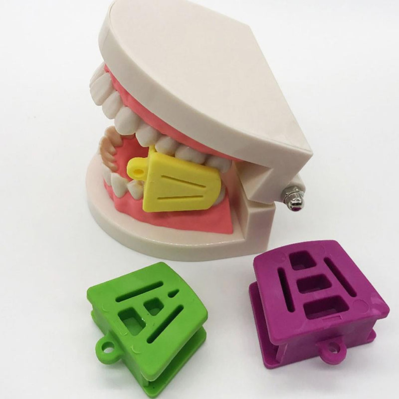 3 Pcs/Set Size S/M/L Dental Mouth Opener Occlusal Pad Teeth Prop Bite Rubber Retractor Latex