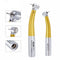 Golden Dental Fiber optic High Speed Ceramic Bearing Handpiece Air Turbine Torque head Push Button Head for K coupler