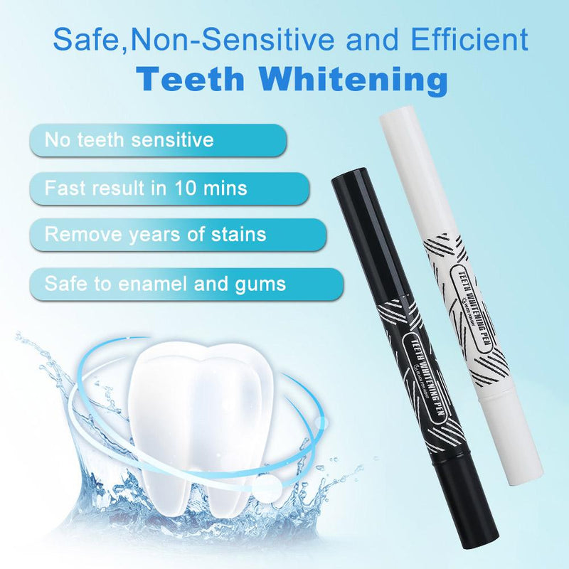 Tooth Whitener For Home Office Travel Use Stain Removal Teeth Whitening Pen