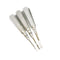 Silver Surgery Tools Luxation Oral 3 Pcs Root Elevator