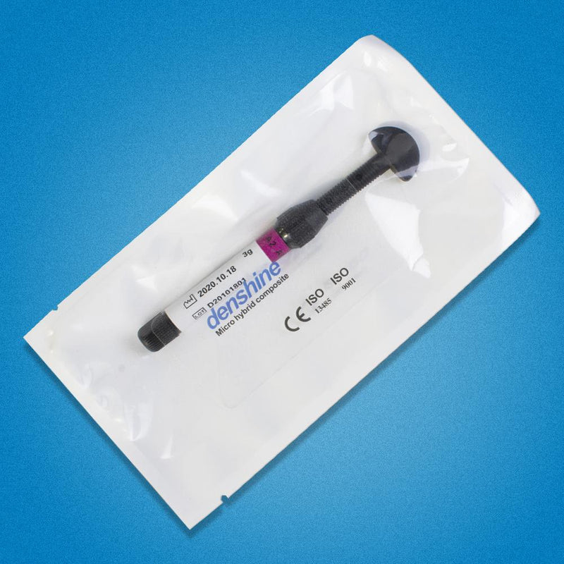 Useful Syringe Shade Resin Dental Composite Light Cure Hybrid New A2 Denshine