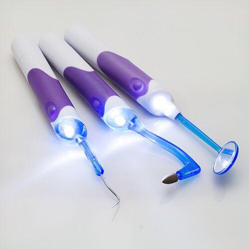 LED	light Hygiene Tools Kit Dental Mouth Mirror