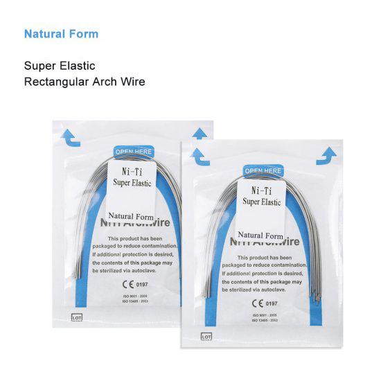 Natural Form Upper Rectangular Arch Wires