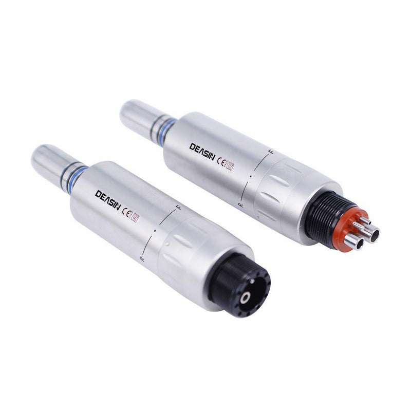 High quality LED Illumination Dental Low Speed Air Motor With Micro Power Generator E-type 2/4/6 Hole Internal Water Spray