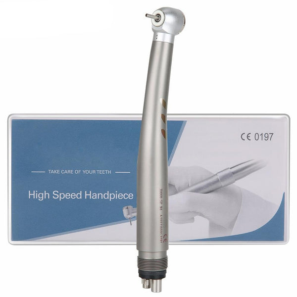 Dental LED Integrate E generator Shadowless Ring LED Lamp High Speed Handpiece Standard Head Push Button Single Water Spray