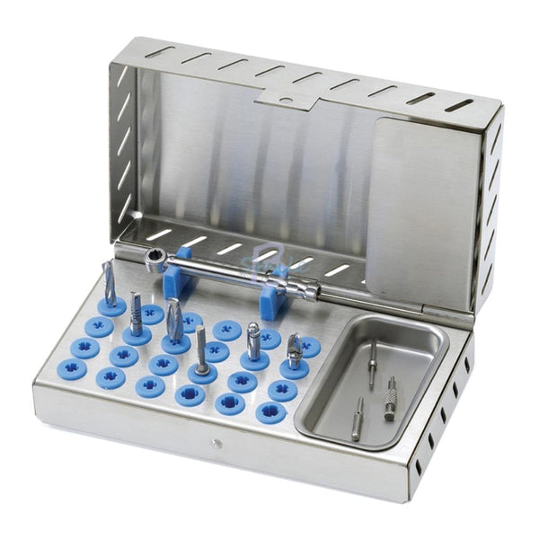 Stainless Steel Dental Implant Tool Box Implant Storage Box