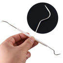 100pcs Dental Explorers Sterilized One-time Temporary Disposable Double Ends Probe Hook Pick Stainless Steel Dentist Instrument