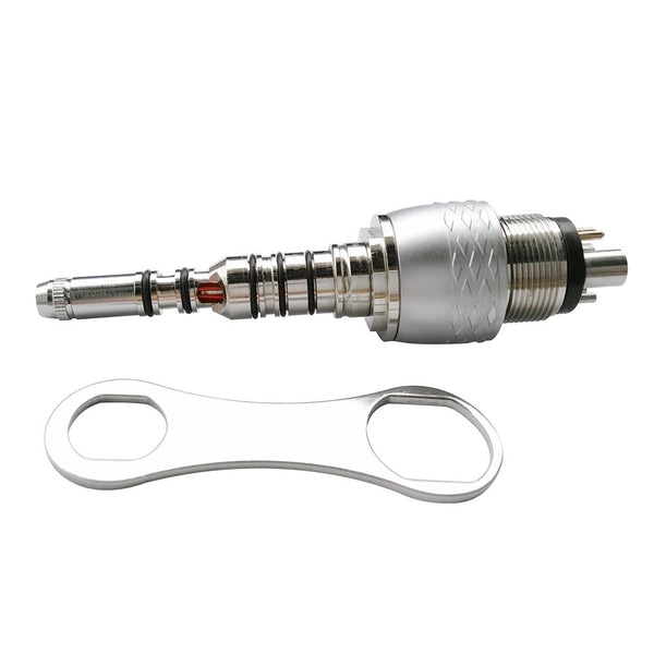 fiber optic handpiece Coupling 460 Coupler 6 holes LED Quick Coupling Coupler Adaptor