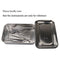 Dental Instruments Tray with Lid Stainless Steel Surgical Nursing Equipments Tools