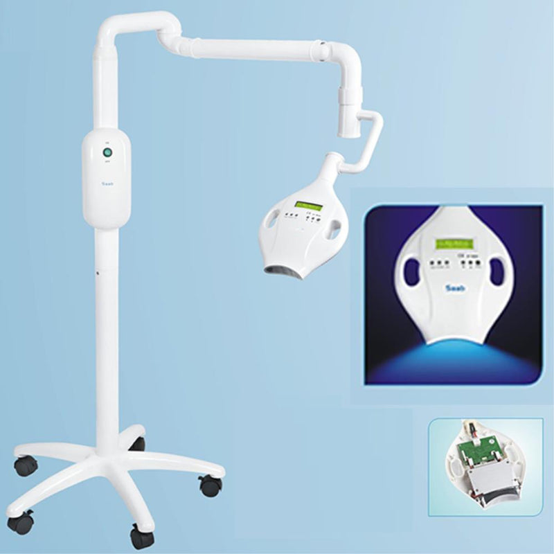 Dental multifunctional whitening bleaching  instrument adjustable floor type dental material
