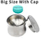 S/L Size Dental Bone Meal Mixing Bowl Stainless Steel Bone Powder Cup Dentistry Implant Instrument Mixing Bowl Dentist Lab Tool