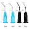 100Pcs Disposable Dental Irrigator Bent Needle Tips 18/20/22/25G Dentistry Flow Sealant Etchant Resin Acid Reagent Syringe Tip
