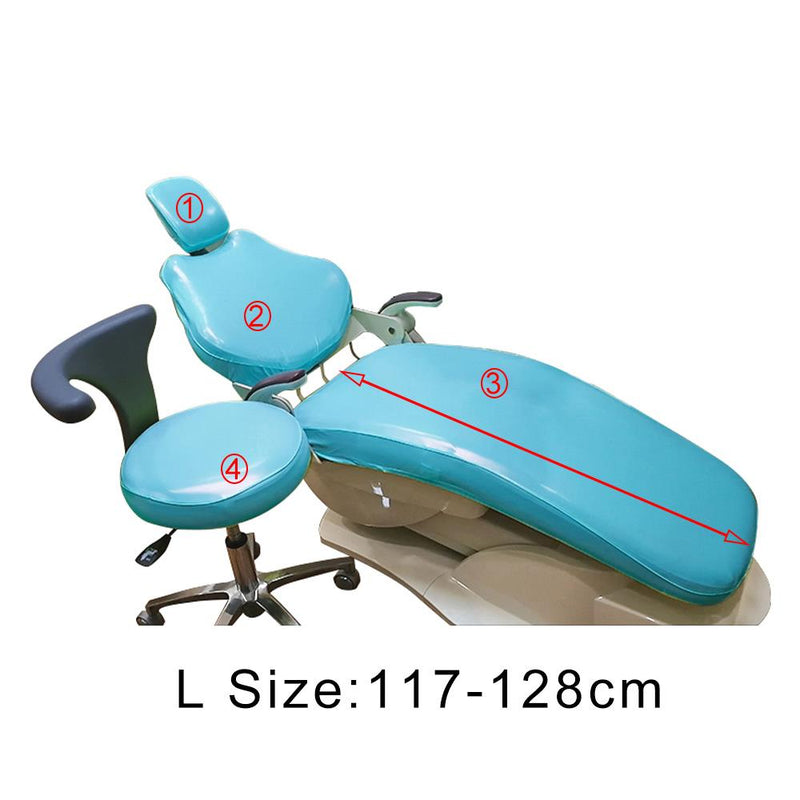 Dental TPU Leather Unit Dental Chair Seat Cover Chair Cover Elastic Waterproof Protective Case Protector