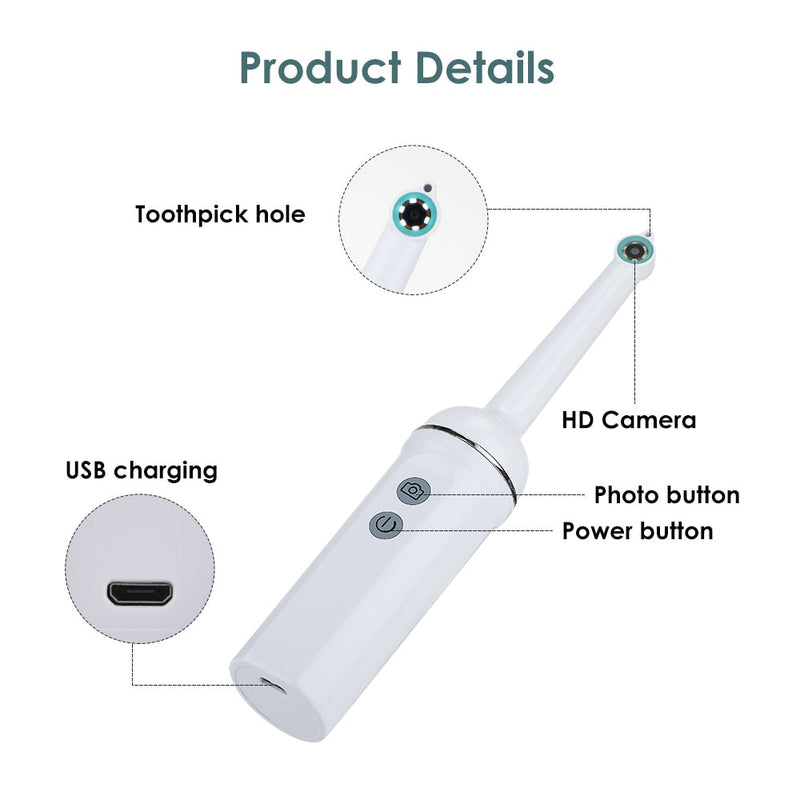 1080p HD Wireless Intraoral Dental Endoscope