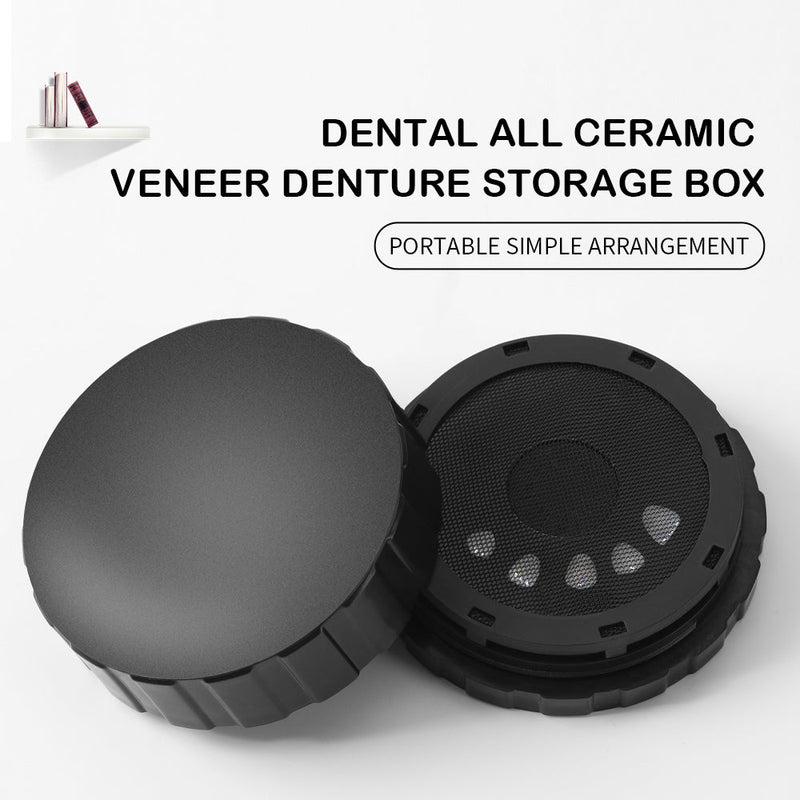 1pc Dental Veneer Pretreatment Patch Tooth Box All Ceramic Denture Storage