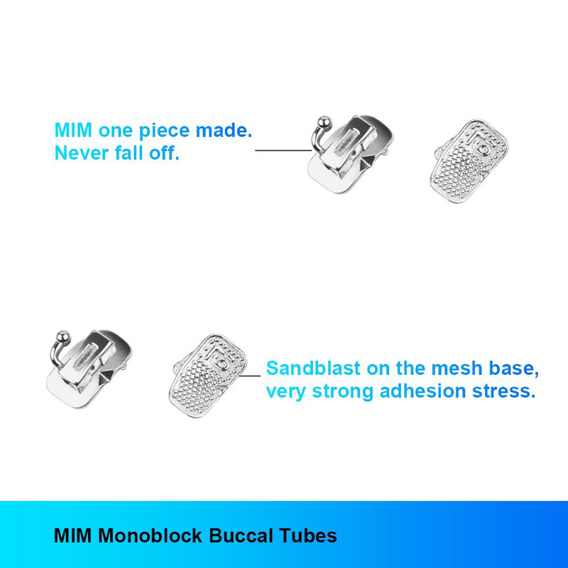 Monoblock Base 20Kit/80pcs 022 Dental Buccal Tubes